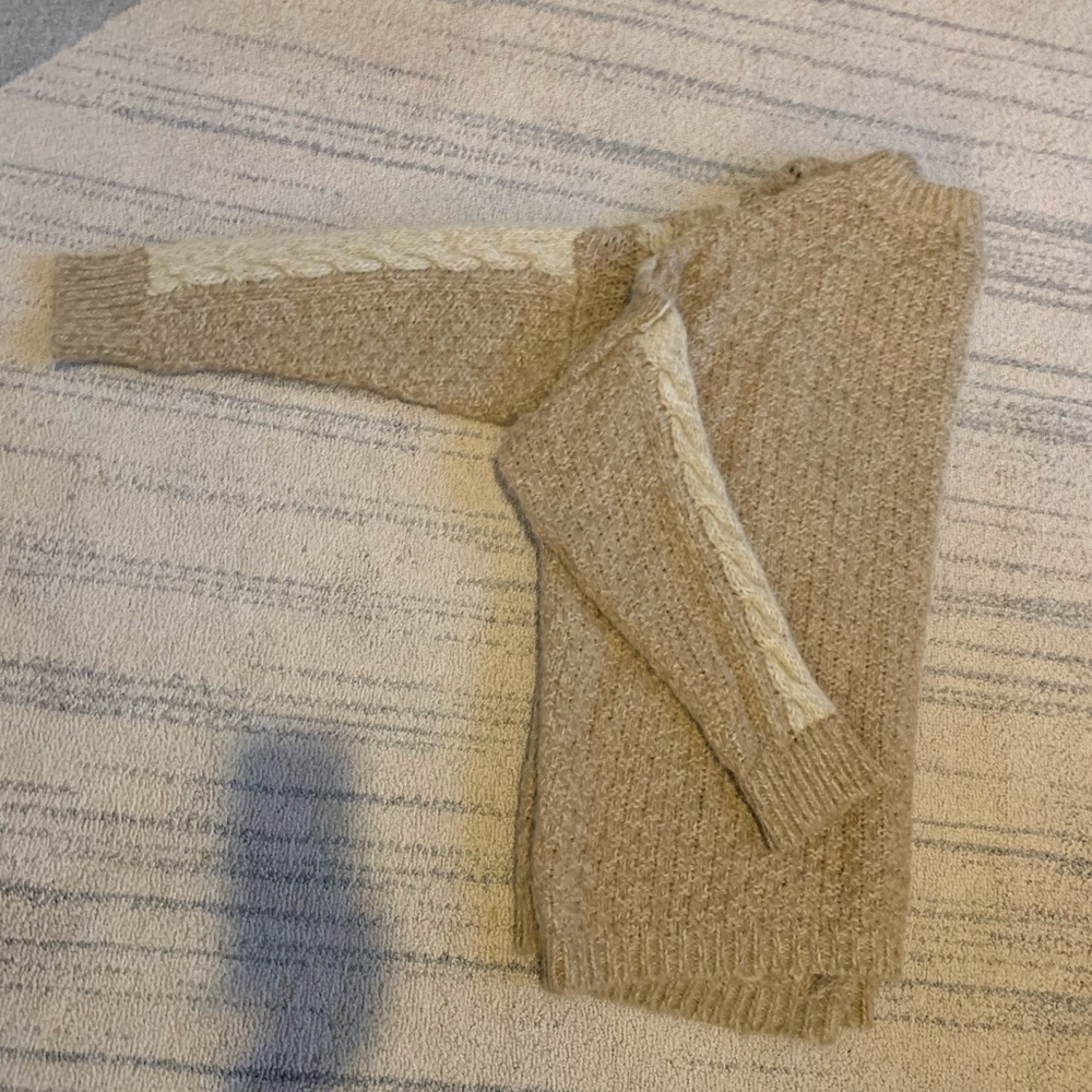 Tan sweater from urban outfitters.